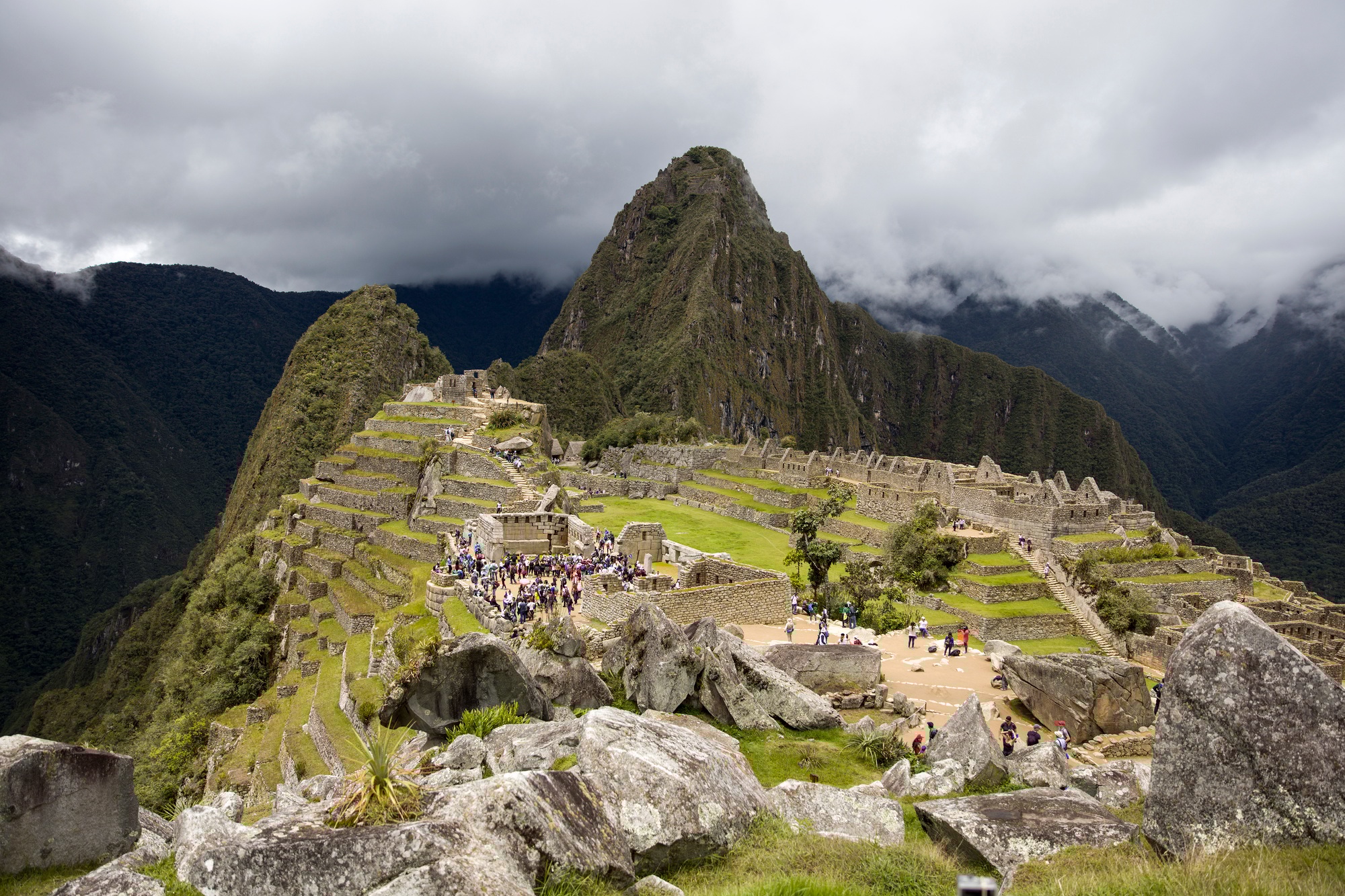 Machu Picchu ruins in Peru